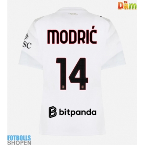 Billiga AC Milan Luka Modric #14 Bortatröja Dam 2026-27 Kortärmad